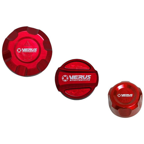Verus Engineering Engine Bay Fluid Cap Kit | 2020-2026 Toyota Supra (A0254A)