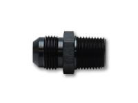 '-4AN to 3/8" NPT Straight Adapter Fitting Aluminum by Vibrant Performance - Modern Automotive Performance
