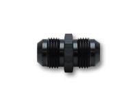 Union Adapter Fitting; Size 4 AN x -4 AN Anodized Black Only by Vibrant Performance - Modern Automotive Performance
