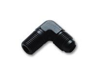 90 Degree Adapter Fitting (AN to NPT); Size: -3 AN x 1/8" NPT by Vibrant Performance - Modern Automotive Performance
