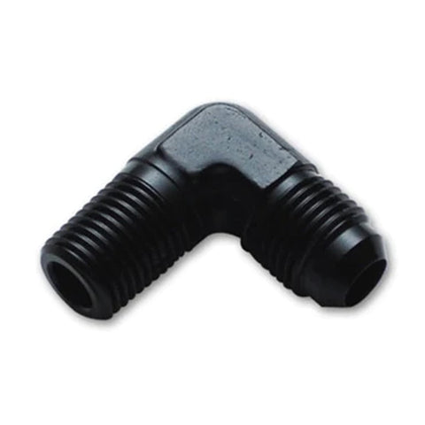 Vibrant -12AN to 3/4in NPT 90 Degree Elbow Adapter Fitting (10255)