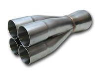 4-1 S.S Merge Collectors (2.25" Inlet ID, 3.5" Merge Outlet OD) Sold Individually by Vibrant Performance - Modern Automotive Performance
