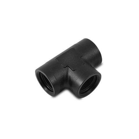 Vibrant -6AN Female Orb Tee Adapter - Aluminum (10872)