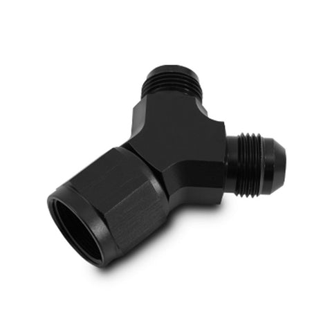 Vibrant -12AN Female x Dual -10AN Male Y-Adapter Fitting - Aluminum (10909)