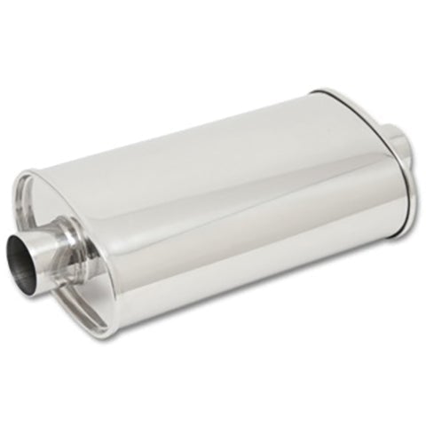 Vibrant Performance STREETPOWER 3" Inlet/Outlet Oval Muffler (1103)