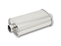STREETPOWER Oval Muffler, 3" inlet/outlet (Center-Center) by Vibrant Performance - Modern Automotive Performance
