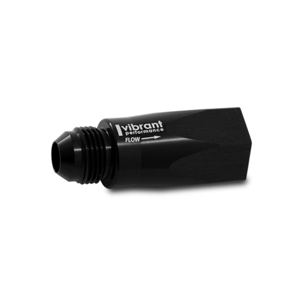 Vibrant -6AN Female to Male Inline Check Valve (11116) – MAPerformance