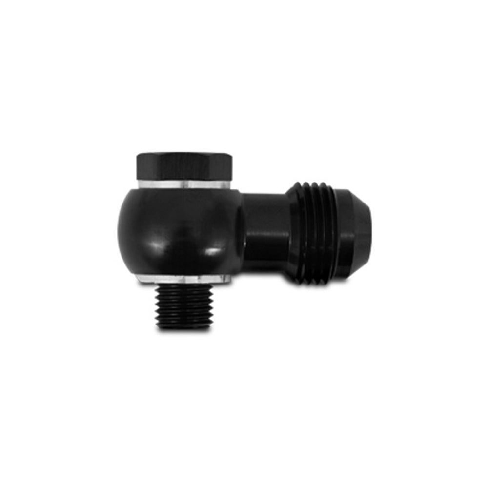 Vibrant -6AN Male Banjo Fitting - 12mm x 1.25 Metric Aluminum + 2