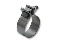 Stainless Steel Seal Clamp for 2.25" O.D. tubing (1.25" wide band) by Vibrant Performance - Modern Automotive Performance
