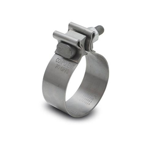 Vibrant Accuseal Exhaust Seal Clamp for 2.5in OD Tubing - 1in wide band (1166)