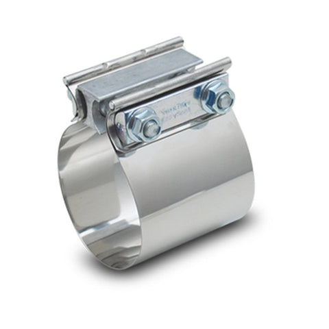 Vibrant Easy Seal SS Exhaust Sleeve Butt Joint Clamp for 4in O.D. Tubing also 4in Nominal Oval Tubing (1178)
