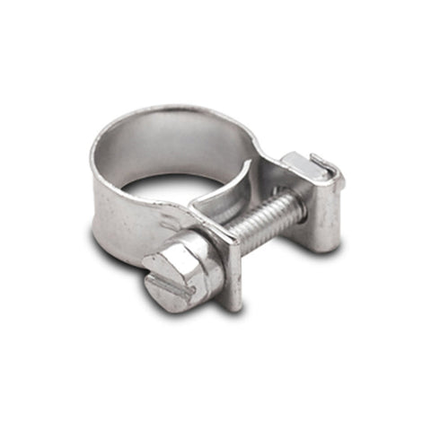 Vibrant Injector Style Mini Hose Clamps - 10-12mm clamping range - Pack of 10 (12233)