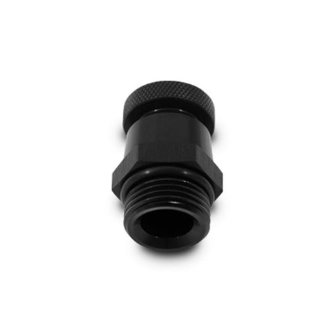 Vibrant 8 ORB to 1/8 NPT Aluminum Drain Valve - Black (12677)