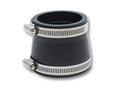 2-1/2" ID x 3" ID x 3" Long Non Reinforced Silicone Reducer Black by Vibrant Performance - Modern Automotive Performance
