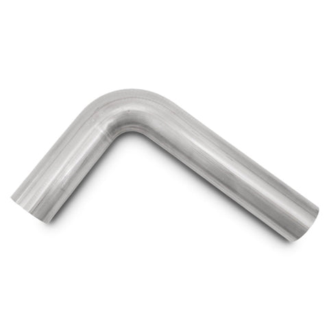 Vibrant Performance 3.5in O.D. 304 Stainless Steel 90° Mandrel Bend - 6in x 6in leg lengths/5.5in Centerline Radius (13043)
