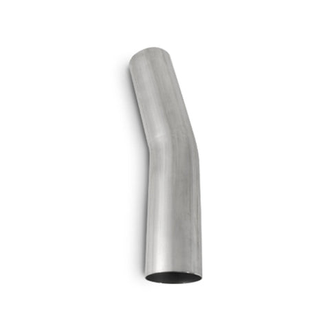 Vibrant Performance 2" O.D. 304 Stainless Steel 15° Mandrel Bend - 4" x 4" leg lengths/2" Centerline Radius (13126)