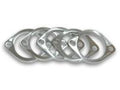 2-bolt Stainless Steel Flange (2" I.D.) Single Flange, Retail Packed by Vibrant Performance - Modern Automotive Performance
