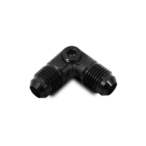 Vibrant -6AN to -6AN Male 90 Degree Union Adapter Fitting with 1/8in NPT Port (16536)