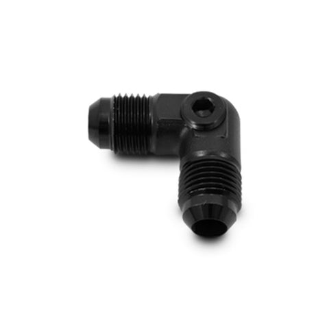 Vibrant -6AN to -6AN Male 90 Degree Union Adapter Fitting with 1/8in NPT Port (16536)