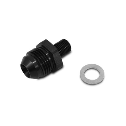 Vibrant -8AN to 10mm x 1.0 Metric Straight Adapter Fitting (16630)
