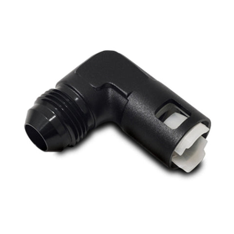 Vibrant -6AN 90 Degree Male AN Flare Quick Disconnect EFI Adapter (16921)