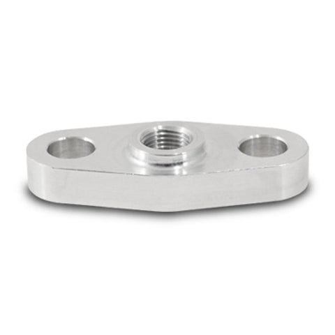 Vibrant Aluminum Turbo Oil Inlet Flange w/ -4AN Male for Garrett GT4202/4294/4508 (19875)