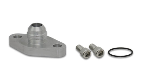 Vibrant Aluminum Oil Drain Flange w/ -10AN Male for Garrett GT3788/4088/94 /4202/94 /4508/ 4708/18 (19877)