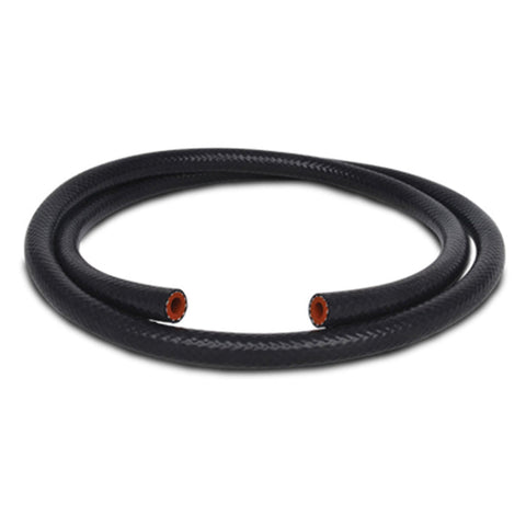Vibrant 3/4in - 19mm I.D. x 5 ft. Silicon Heater Hose reinforced - Black (20455)