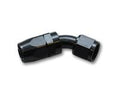 45 Degree Hose End Fitting; Hose Size: -6AN by Vibrant Performance - Modern Automotive Performance
