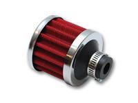 Crankcase Breather Filter w/ Chrome Cap 3/8" (9mm) Inlet I.D. by Vibrant Performance - Modern Automotive Performance
