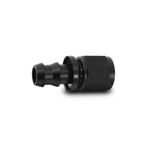 Vibrant -12AN Aluminum Push-On Straight Hose End Fitting (22012)