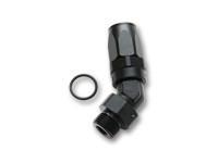 Male -6AN 45 Degree Hose End Fitting; Thread: 3/4-16 Thread (8) by Vibrant Performance - Modern Automotive Performance
