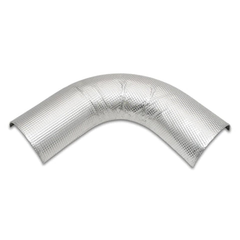 Vibrant SHEETHOT Preformed 90 Degree Pipe Shield for 5in OD Tubing (25591)