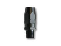 '-6AN Male NPT Straight Hose End Fitting; Pipe Thread: 1/8 NPT by Vibrant Performance - Modern Automotive Performance
