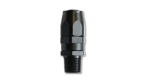 Vibrant -8AN Male NPT Straight Hose End Fitting - 1/2 NPT (26005)