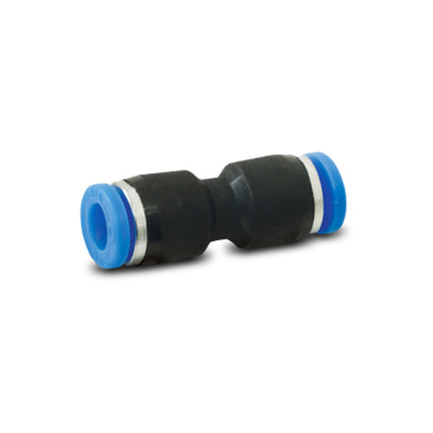 Vibrant Union Straight Pneumatic Vacuum Fitting - for use with 1/4in  6mm OD tubing (2672)