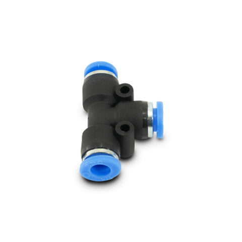 Vibrant Pneumatic Union Tee Vacuum Fitting - for use with 5/32in  4mm OD tubing (2675)