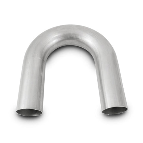 Vibrant 2.5in O.D.Tight Radius 180 Degree U-Bend Stainless Tubing (2684)