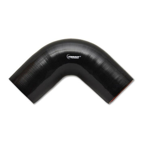 Vibrant Performance 4-Ply Reinforced 90 Degree Elbow (2" I.D. x 4" Length)