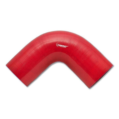 Vibrant Performance 4-Ply Reinforced 90 Degree Elbow (3" I.D. x 3.5" Length)