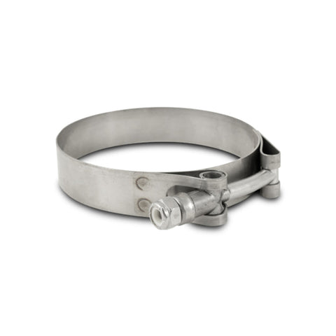 Vibrant SS T-Bolt Clamps - Pack of 2 - Size Range: 3.50in to 3.80in O.D. For use w/ 3.25in I.D. coupling (2803)