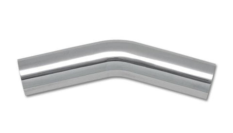 Vibrant 30 Degree Polished Aluminum Elbow - 3" O.D/6" Leg/4.5" CLR (2811)