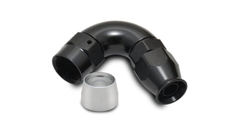 Vibrant -4AN 120 Degreeree Hose End Fitting for PTFE Lined Hose (28204)
