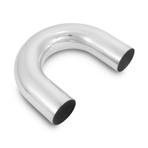 Vibrant 2.5in O.D. 180 degree Aluminum Tubing - Polished (2867)