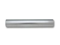 4" O.D. Aluminum Straight Tubing, 18" long Polished by Vibrant Performance - Modern Automotive Performance
