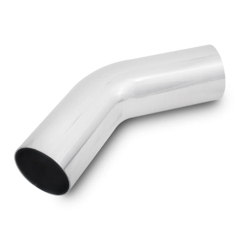 Vibrant Performance 3.5" O.D./Aluminum/45 degree Mandrel bend - Polished (2890)