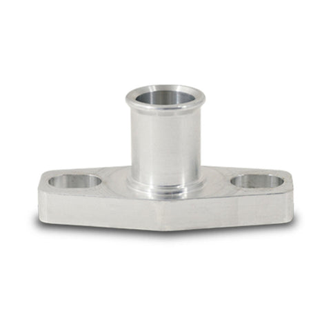 Vibrant Billet Alum Oil Drain Flange w/ integrated 5/8in Male Neck for GT15-GT35 Ball Bearing Turbos (28941)
