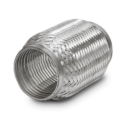 Vibrant SS Turbo FLEX Coupling with Interlock Liner -1.75in inlet/outlet x 4in long (60404)