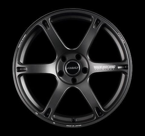 Volk Racing TE037 6061 Matte Gunblack Gray 19x9.5 | 5x114.3 (WVD6422EMT)