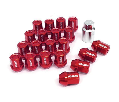 Volk Racing L32 Straight Type M12x1.50 Lock & Nut Set (WDURA3212150)